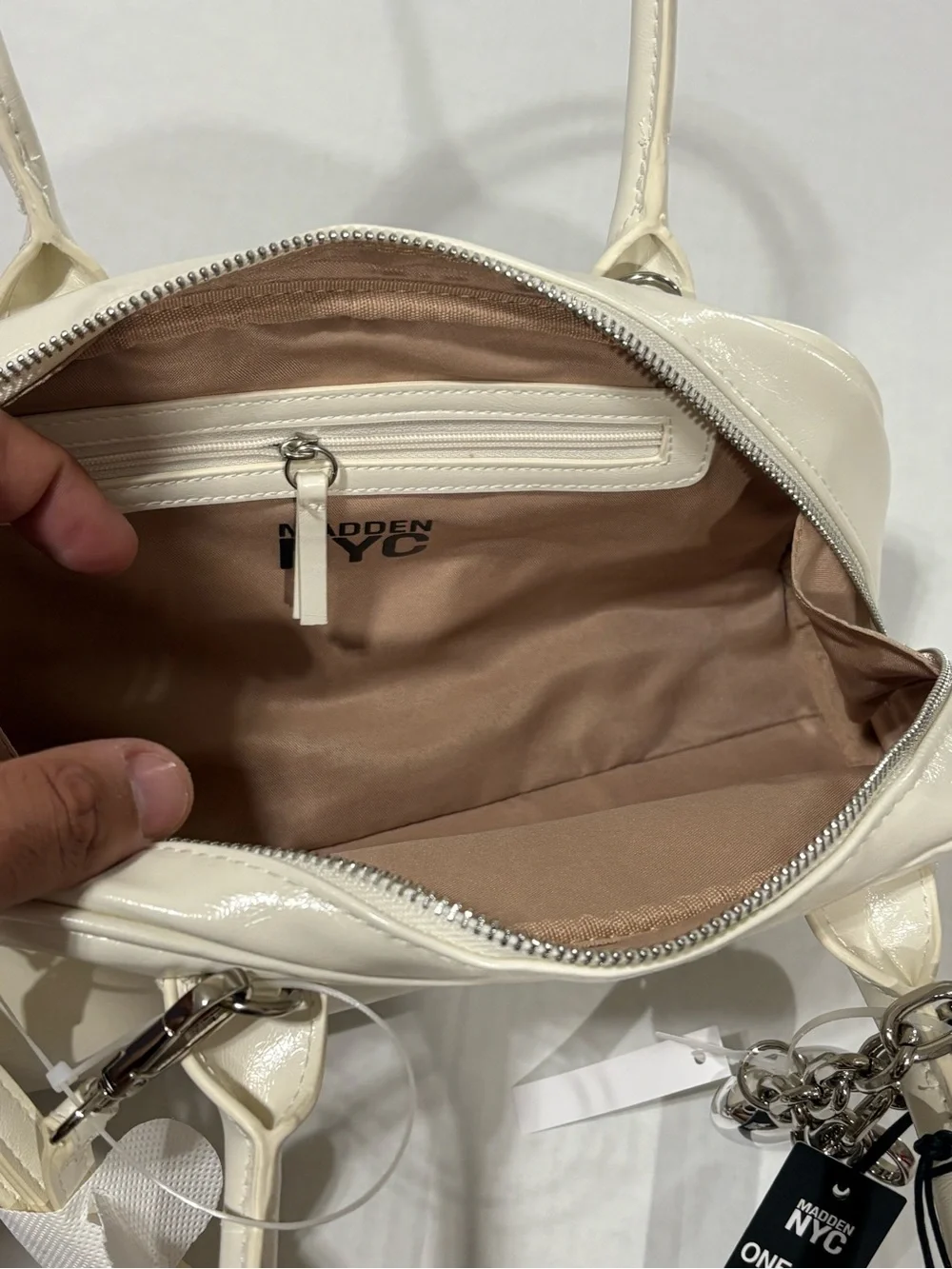 Madden Nyc sleek ivory